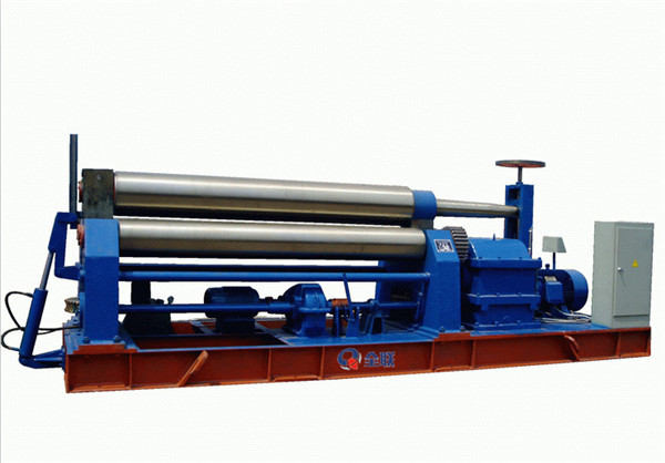 對稱式三(sān)輥卷闆機 對稱(cheng)式三輥卷闆(pǎn)機