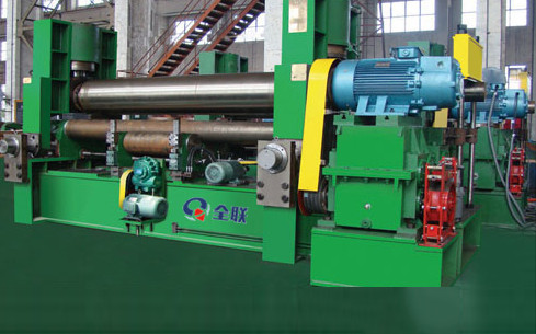 上輥(gǔn)萬能式三(san)輥卷闆機(jī) 上輥萬能(néng)式三輥卷(juan)闆機