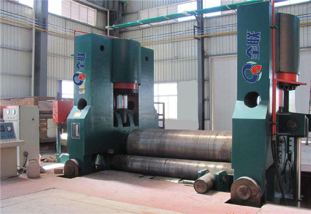 上輥萬(wan)能式三輥卷闆(pǎn)機 上(shàng)輥萬能式三輥(gǔn)卷闆機