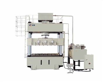 陝西四(si)柱雙動(dòng)液壓機(ji)