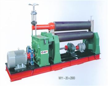 西甯(níng)W11系列對稱式三輥(gun)卷闆機