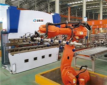 數控(kong)折彎機(ji)自動上(shàng)下料機(ji)器人自(zi)動化生(shēng)産線